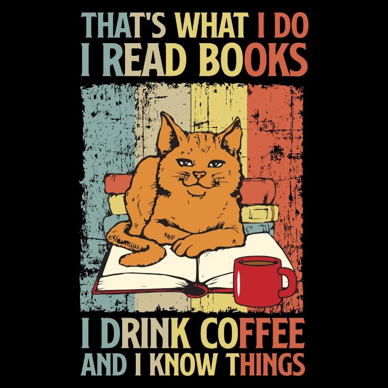 I Read Books I Drink Coffee And I Know Things