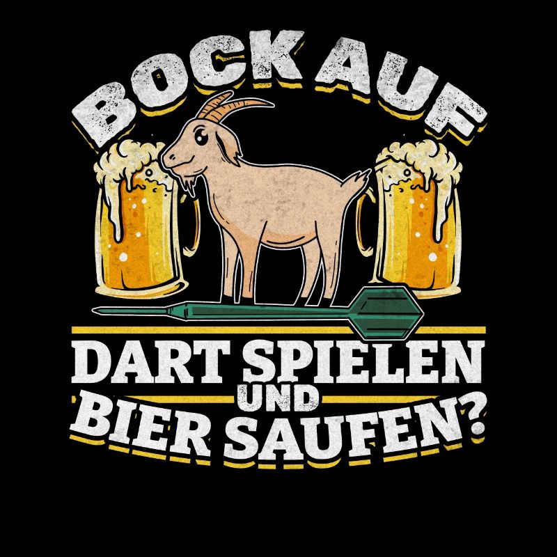 Bock Auf Dart Spielen Und Bier Saufen Darten Dart
