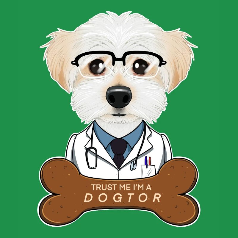 Veterinary Maltese Trust Me Im A Dogtor