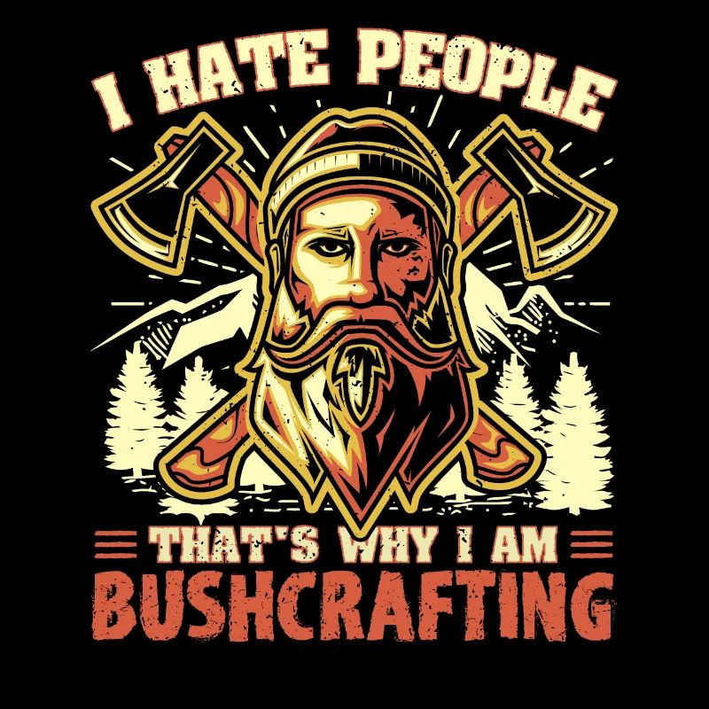 I hate People - That's Why I Am Bushcrafting