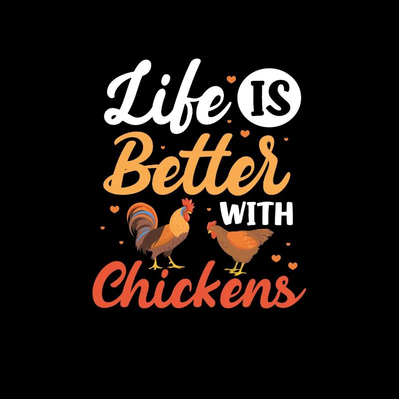 Chicken Farm Poultry Rooster Chickens Gift