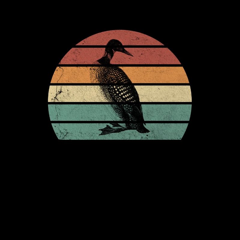 Vintage Common Loon