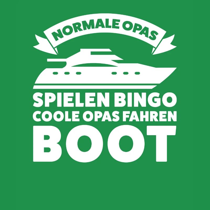 Boot Opa Bootfahrer Geschenk