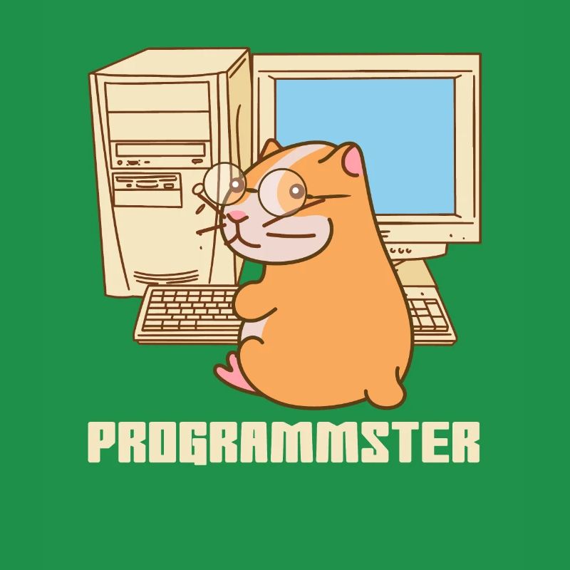 Hamster Programmierer Wortspiel Programmer Rodent