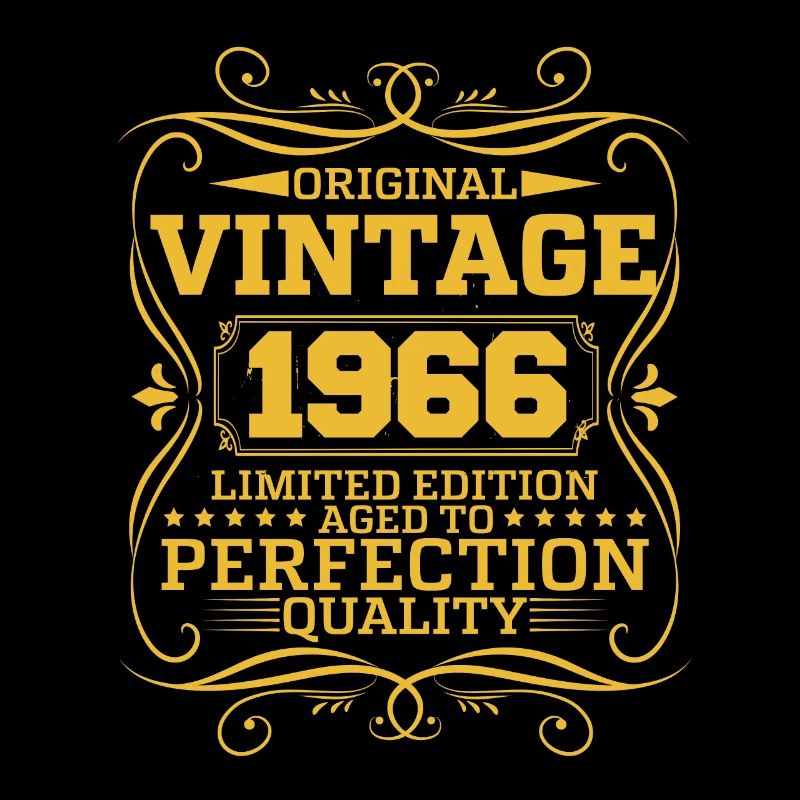 Vintage 1966 Édition Limitée Originale