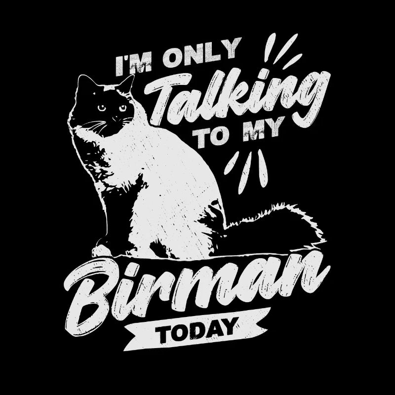 Heilige Birma Katze Birman Halter Züchter Geschenk
