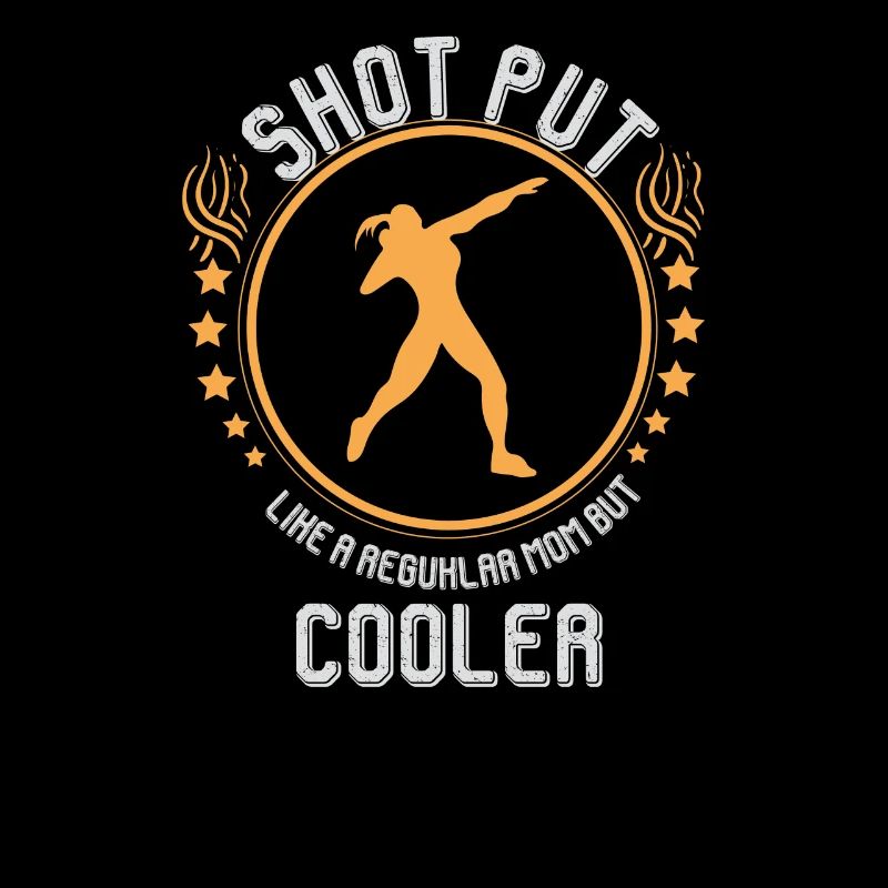 Kugelstoßen I Leichtathletik Diskuswerfer Motiv