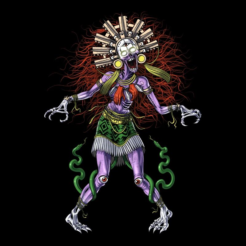Mythologie aztèque Divinité Tzitzimitl