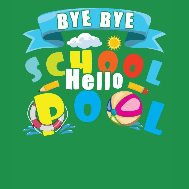Pool Day Bye School Happy Last Class