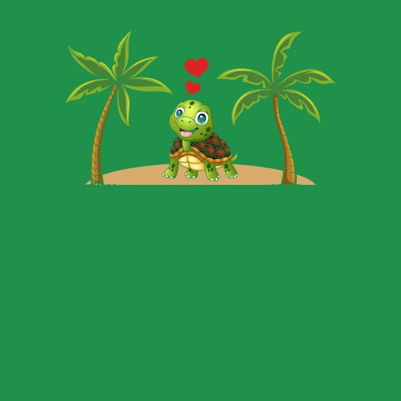Turtle Palm Sweet Turtle Lovers