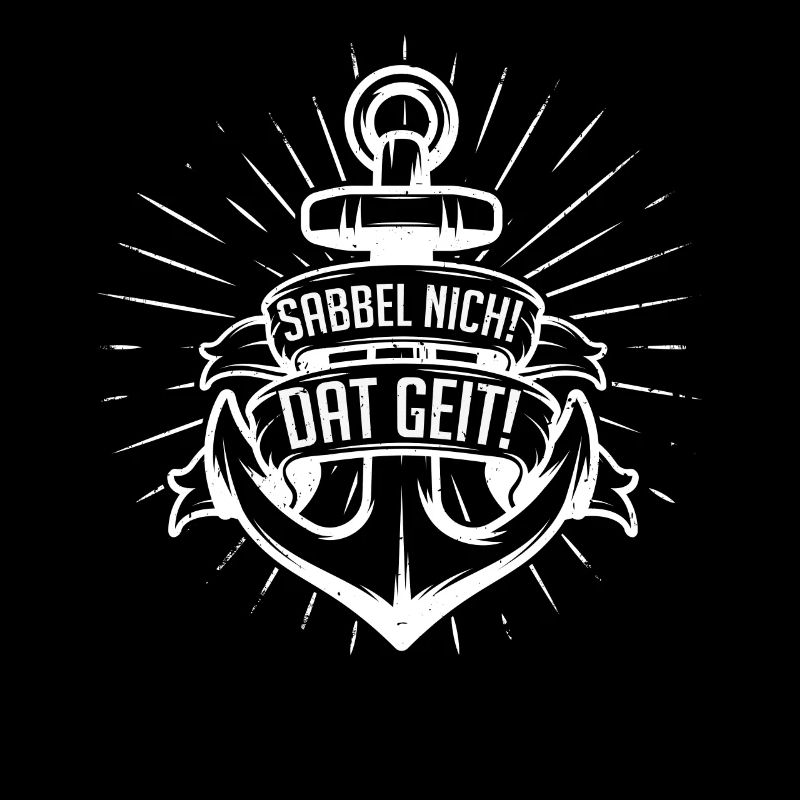 Sabbel Nich Dat Geit Geschenk Norddeutsch Nordsee