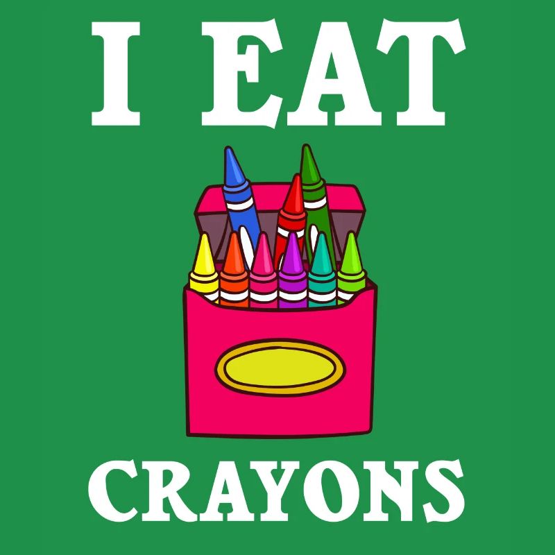 Crayon Box Colored Pencil Wax Case Wax Crayon