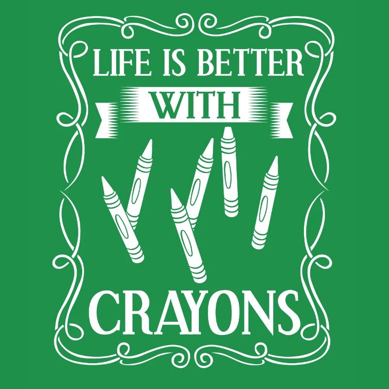 Crayon Box Colored Pencil Wax Case Wax Crayon