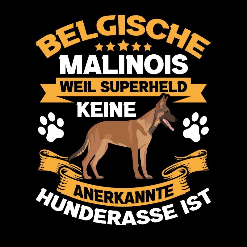 Belgischer Malinois Supherheld Schäferhund