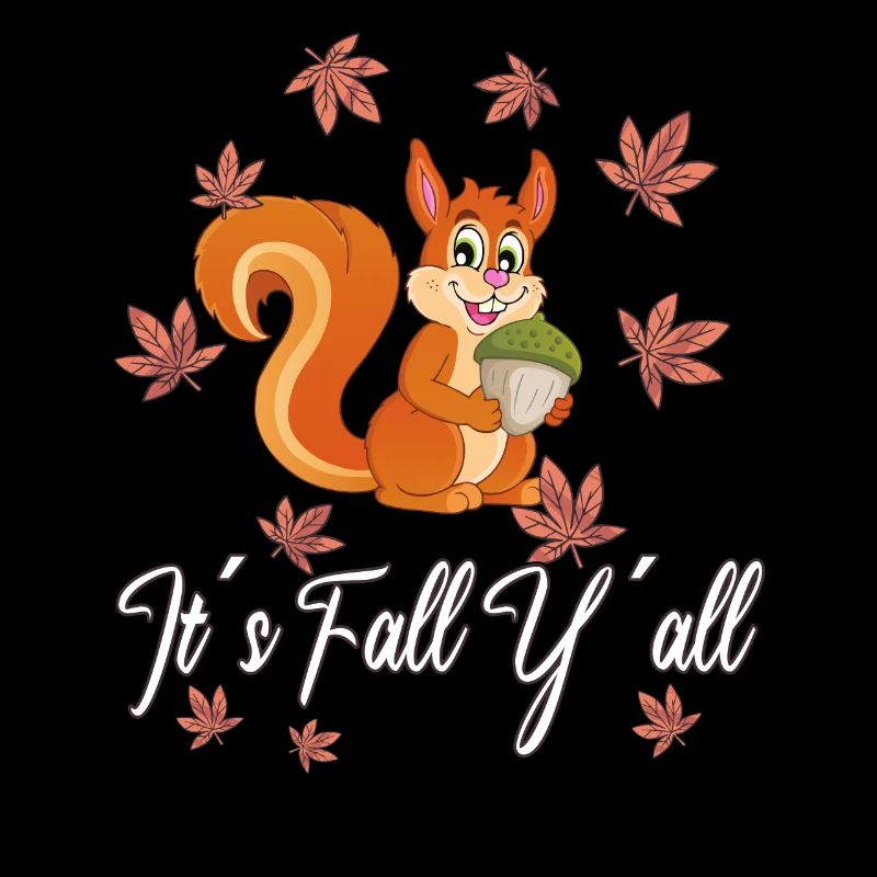 Liebe Eichhörnchen Thanksgiving Herbst Euch Alle