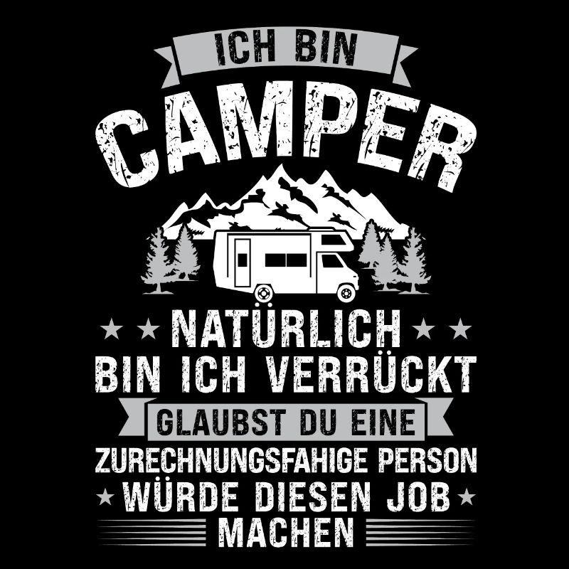 Campen camper Wanderung Geschenk