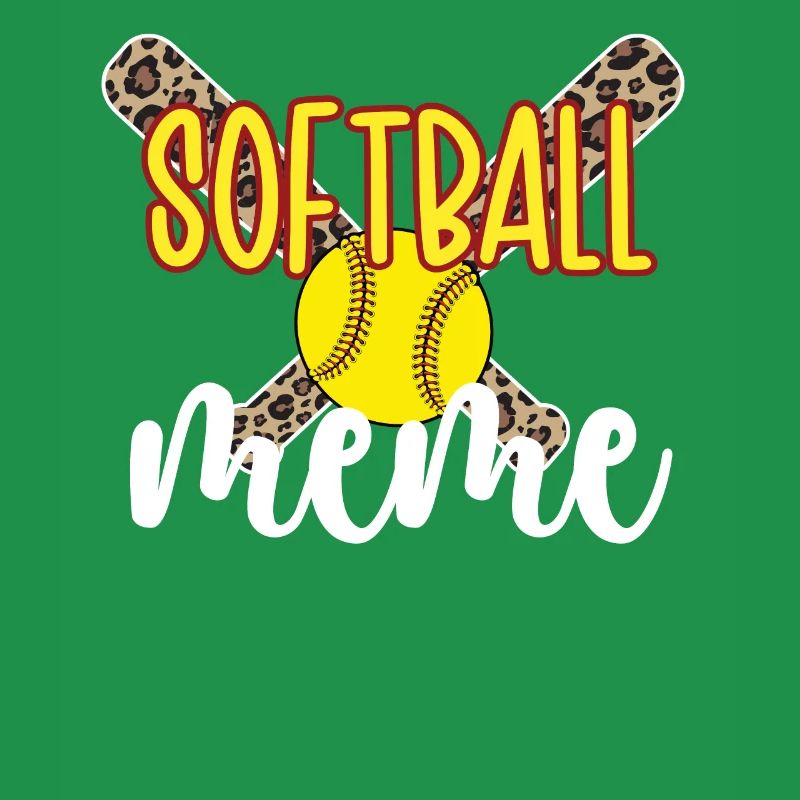 Meme Oma Eines Softballspieler Softball Meme