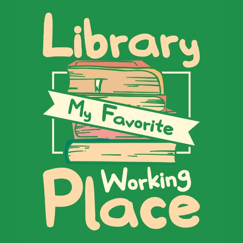 Bibliothèque mon lieu de travail préféré