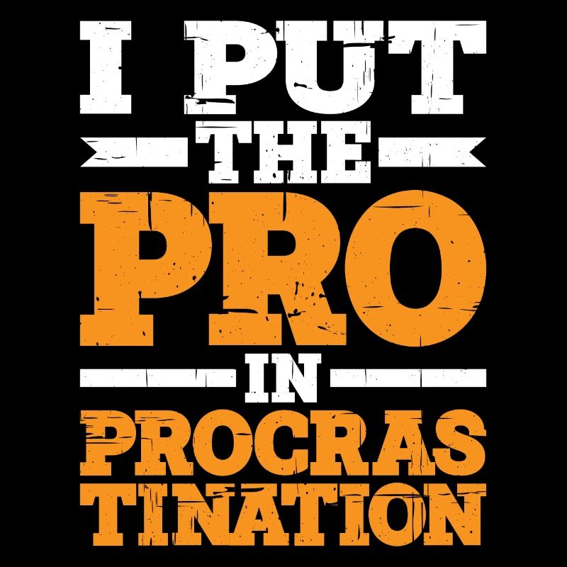 I Put The Pro In Procrastination 4