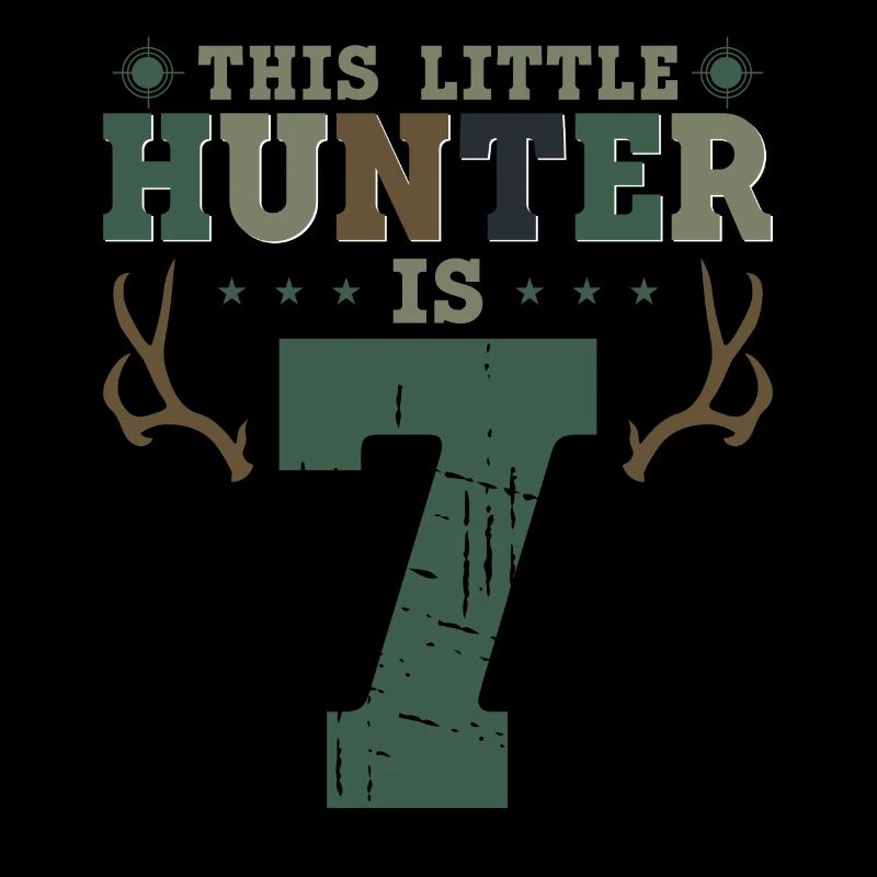 Buck Deer Hunting Hunter Kid 7ème