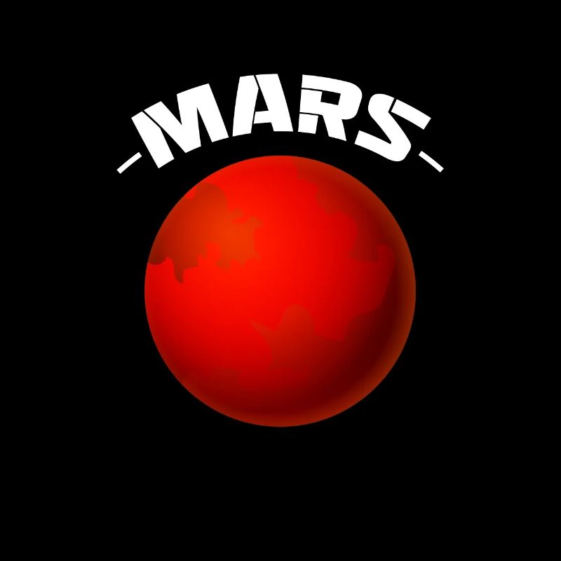 Mars Red Planet Space Astronaut Gift
