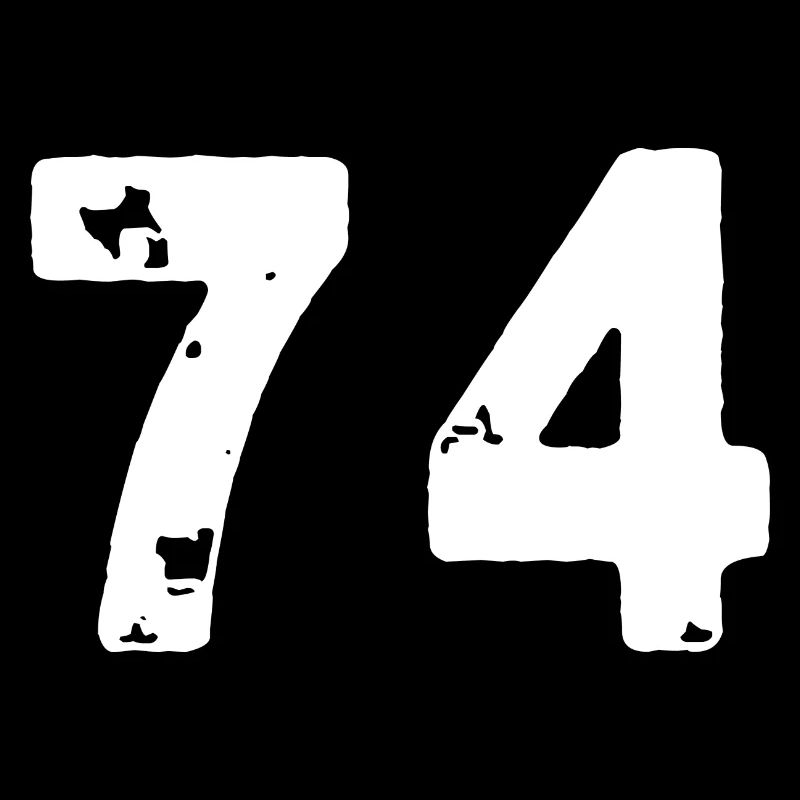74 Number jersey