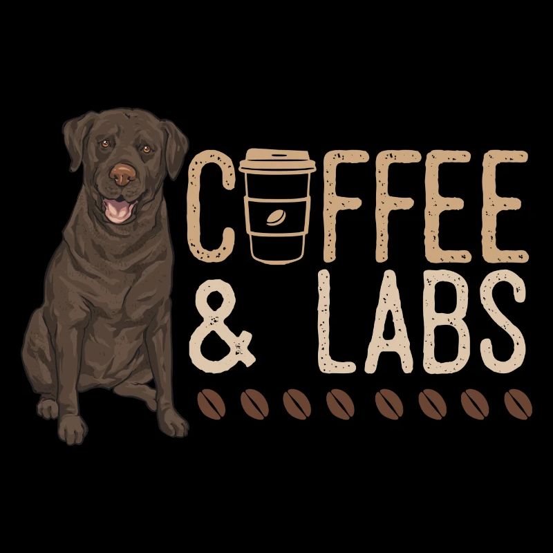 Chien Labrador Retriever chocolat