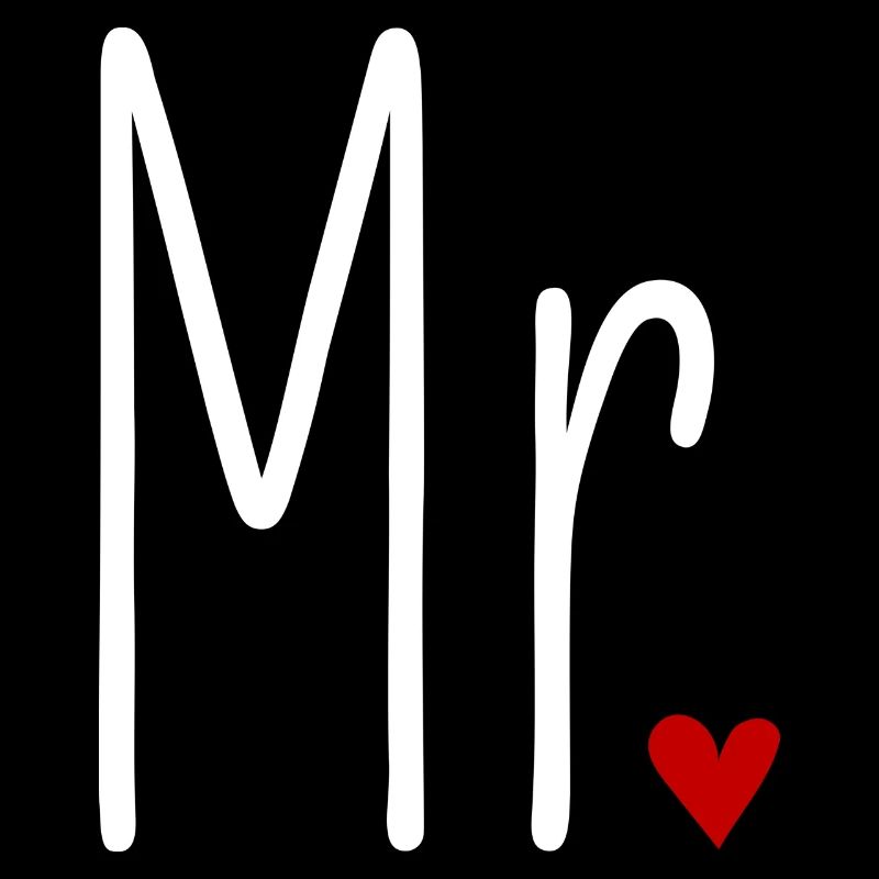 Partnerlook Mr and Mrs Valentinstag Passendes Paar