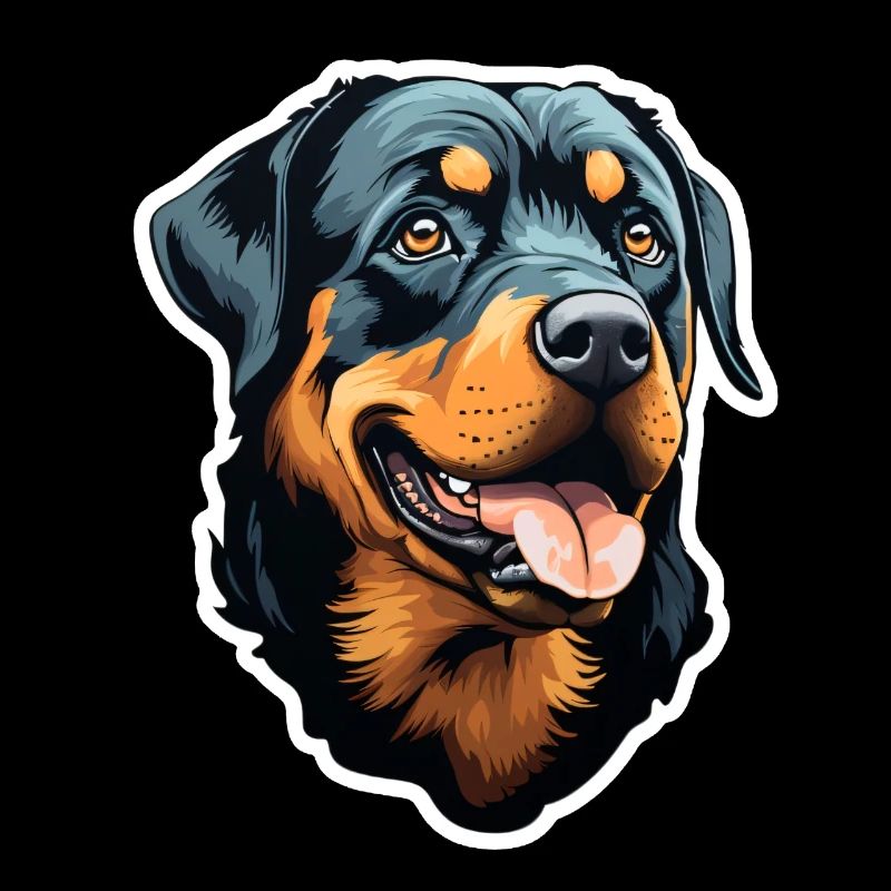 Rottweilerkopf