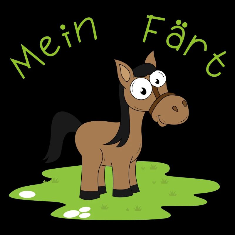 Mein Färt Pferd witziges Lustiges mit Pferden