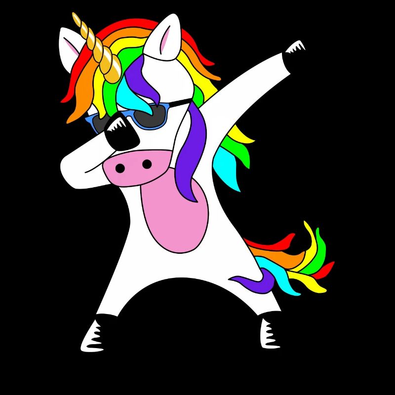 Dabbing Unicorn Dab dabbendes Einhorn