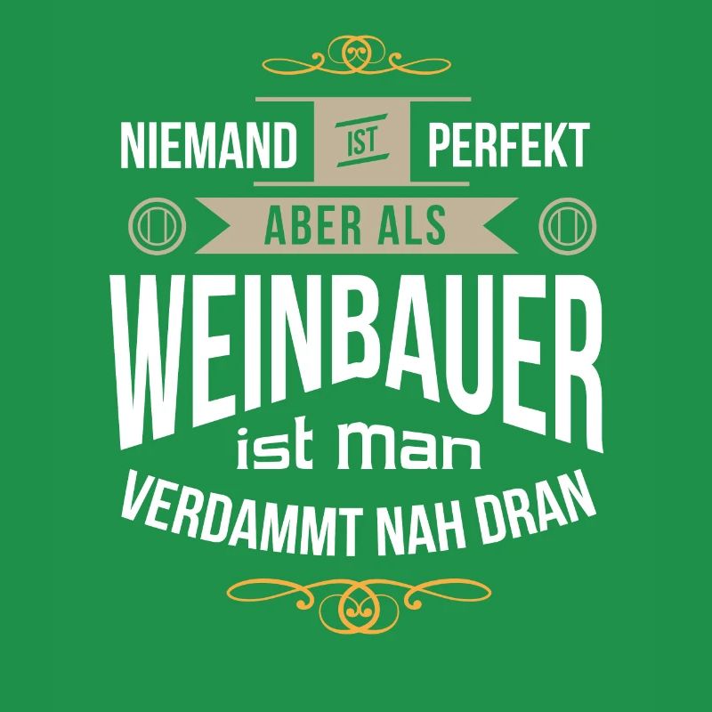 Weinbauer Winzer Winzermeister perfekt