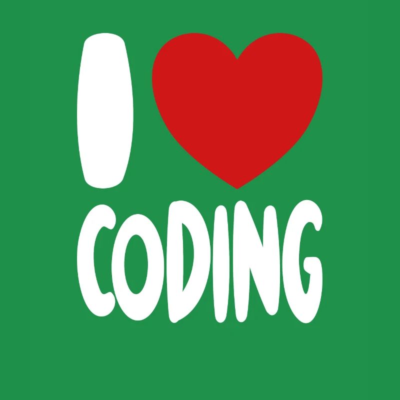 I Love Coding - Programmer T-Shirt