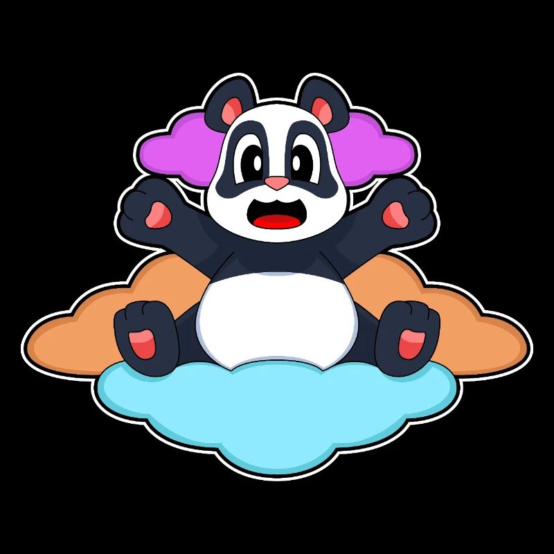 Panda Wolken