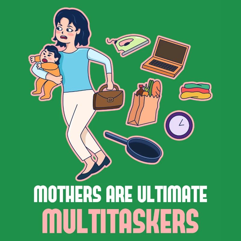 Muttertag Multitasker Design