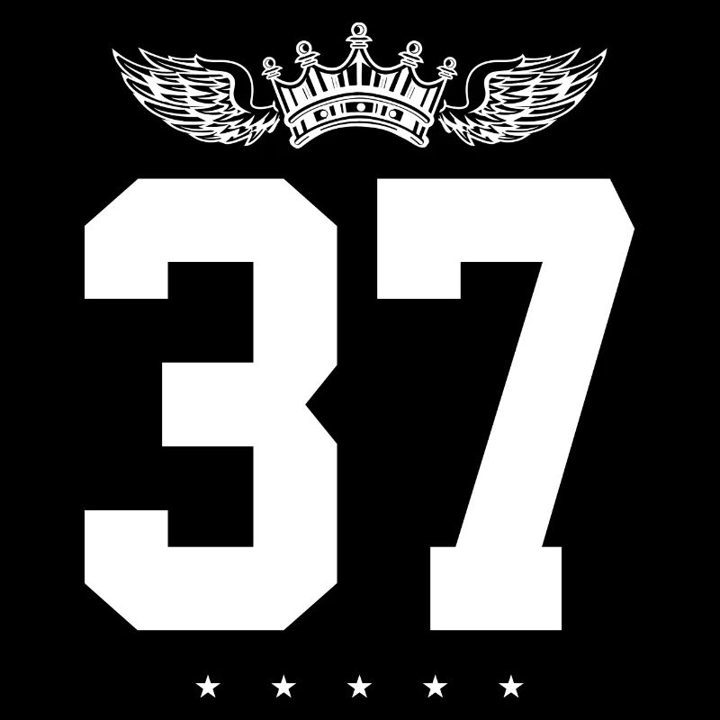 37 Zahl Krone