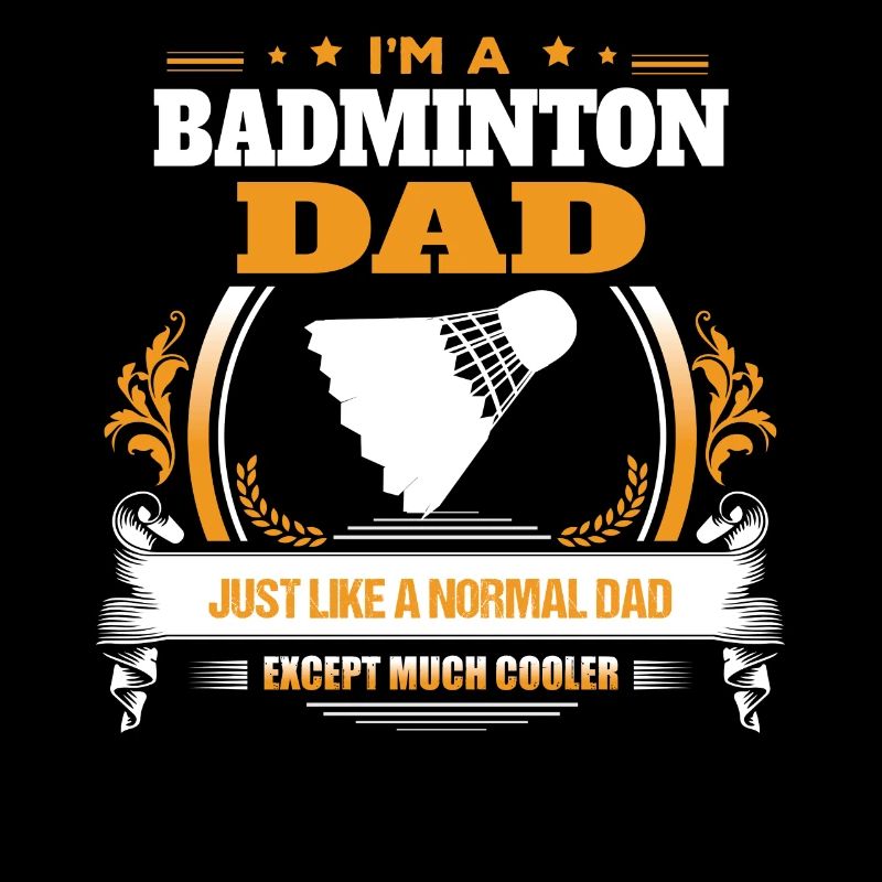 Badminton-Vati-Hemd-Geschenk-Idee