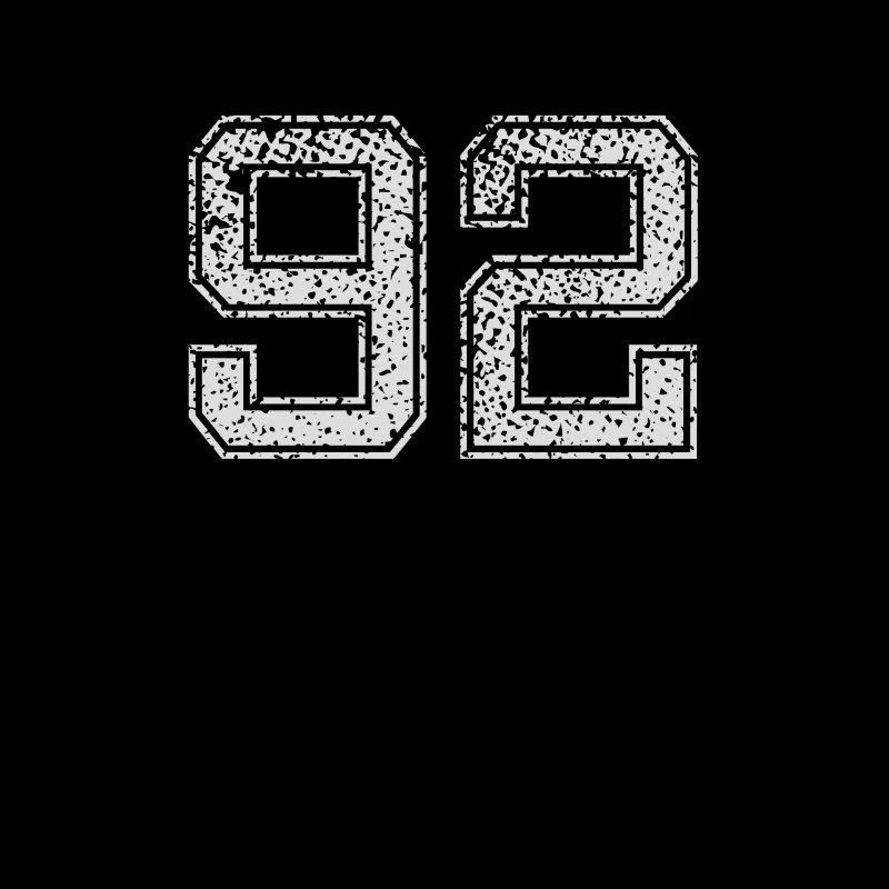 Number 92 Number Ninety-Two Nine Two Gift