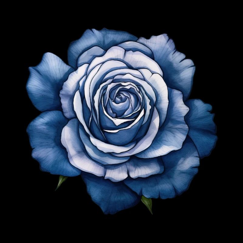 Blumen Rose Blau Muttertag Valentinstag