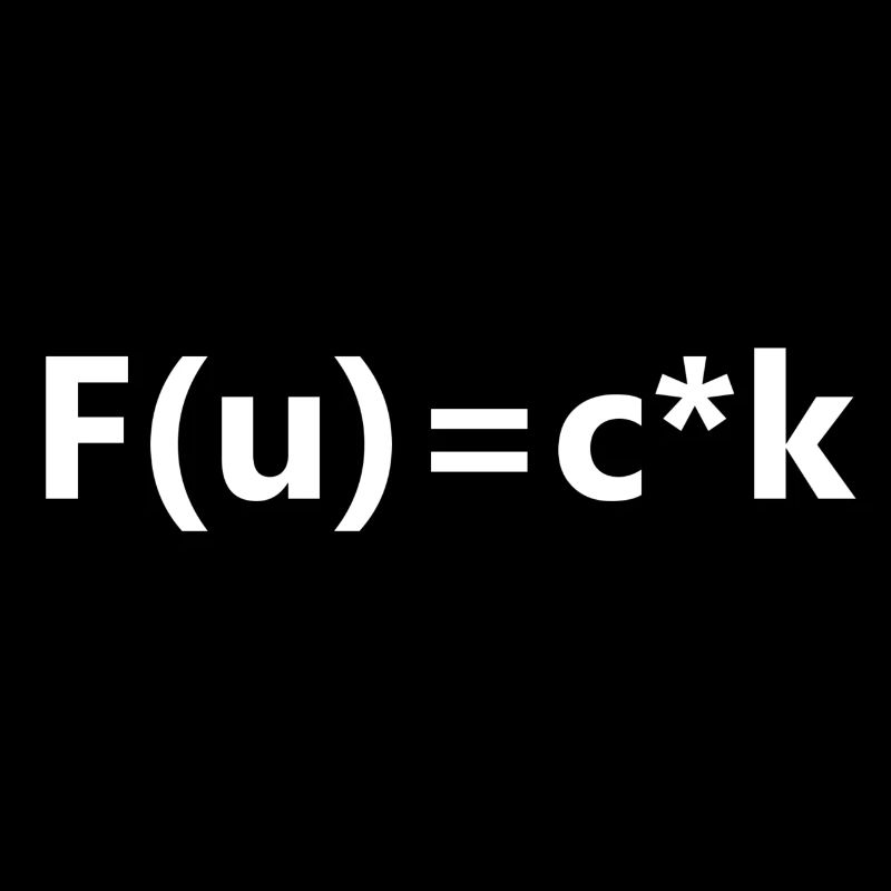 F (u) = c * k équation