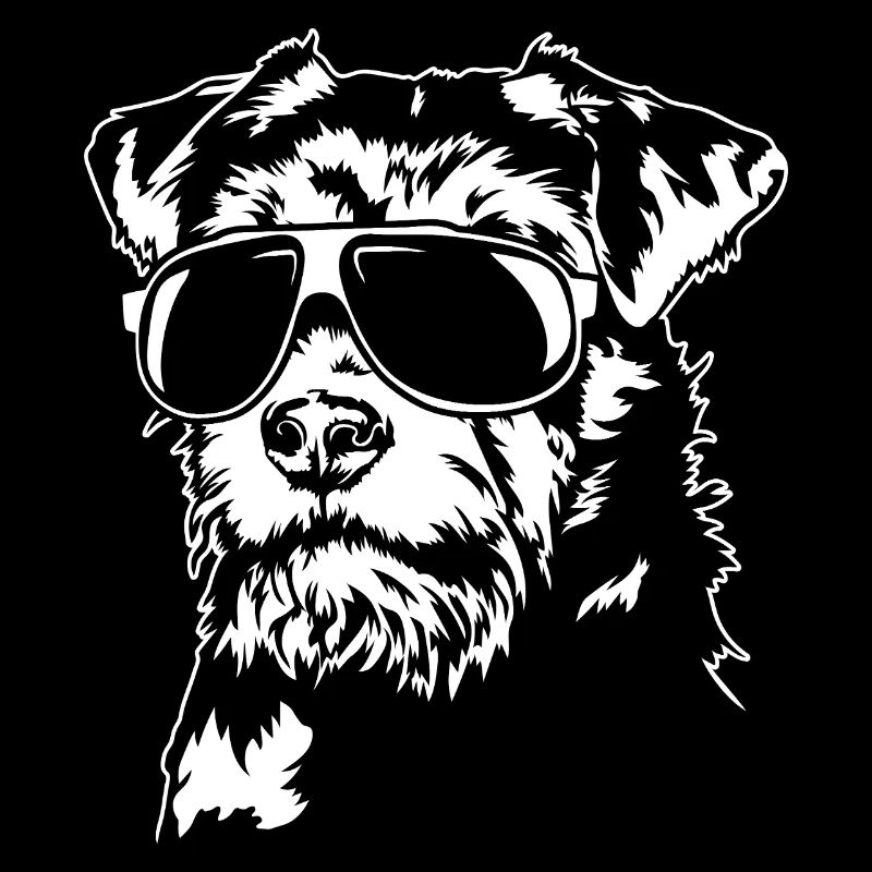 Deutscher Jagdterrier cool lustig Hunde Wilsigns