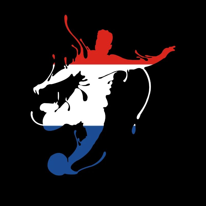 Pays-Bas Drapeau du Championnat du Monde Pays-Bas