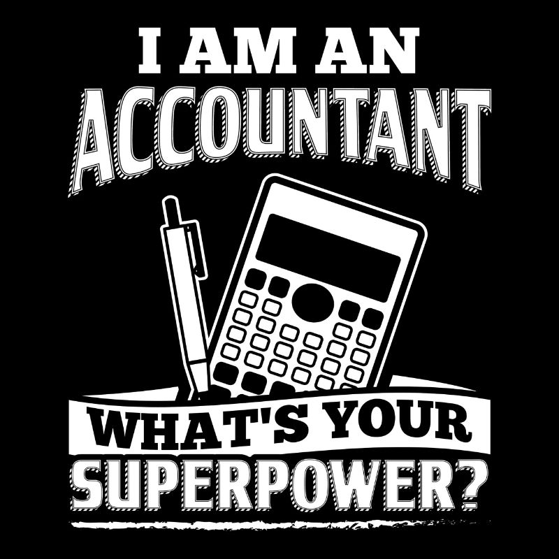 Comptable drôle comptable T-shirt Je suis un