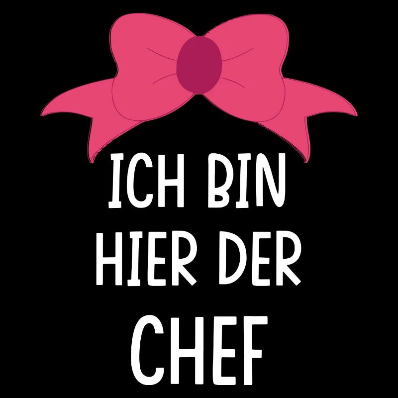 Ich bin hier der Chef Süße Schleife