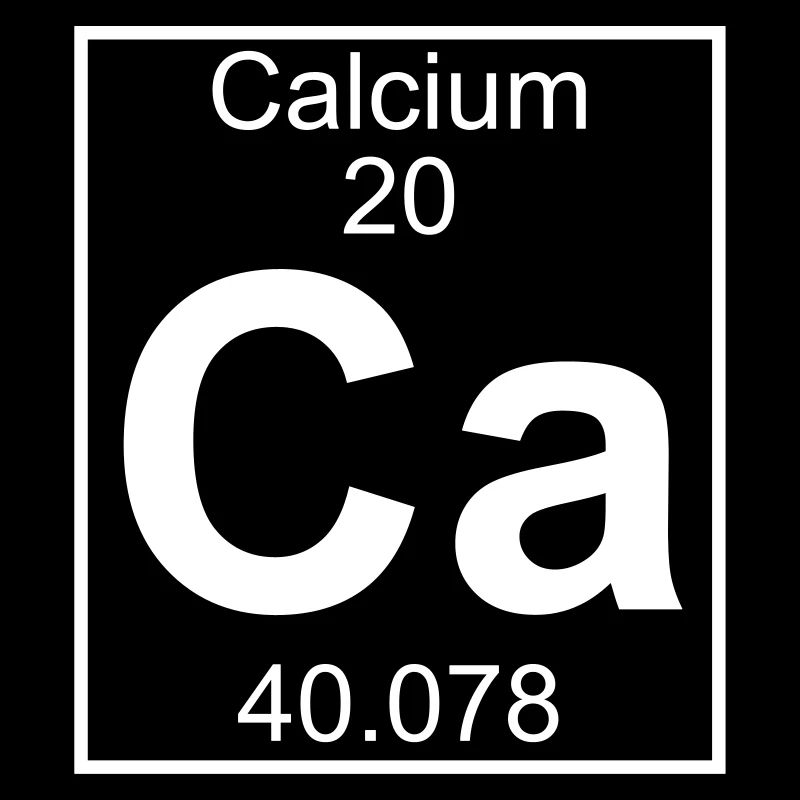 Periodic table element 20 - Ca (calcium) - BIG
