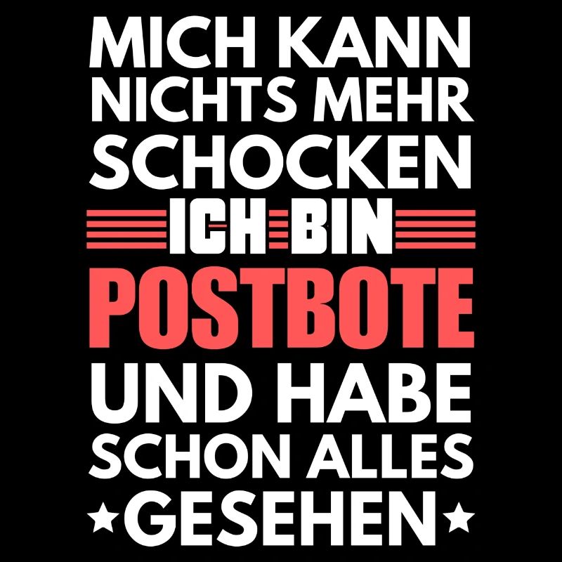 Nicht schockbarer Postbote