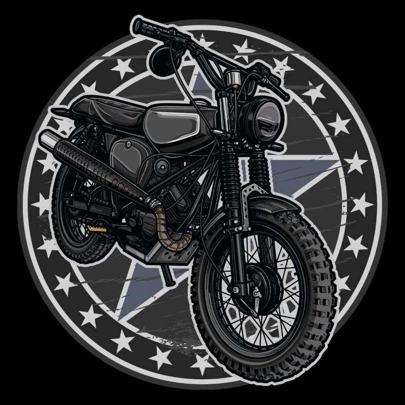 Schwalbe Scrambler // Illustration