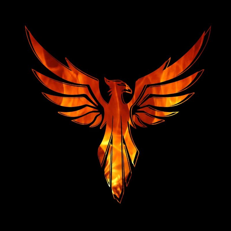 Phoenix,vogel,graffiti,Malerei,funken,feuer