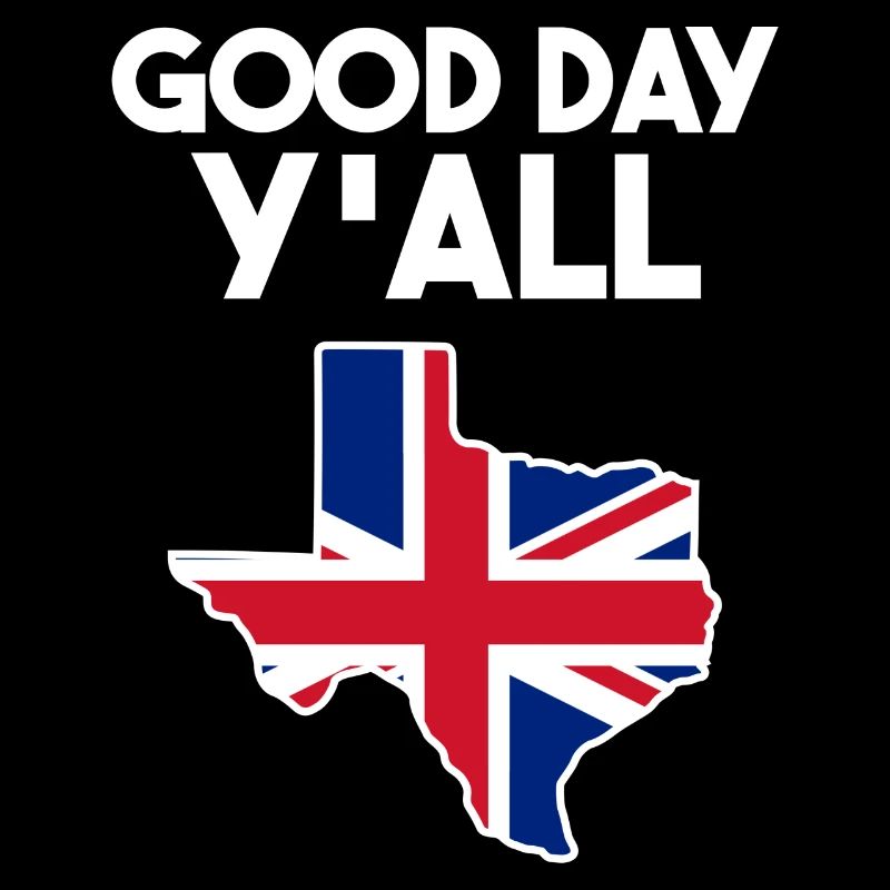 Britisch-texanisches Design für Texas Einwanderer