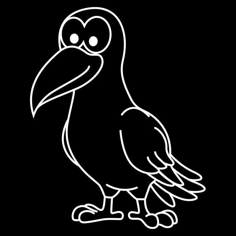 Corbeau Comic Animal